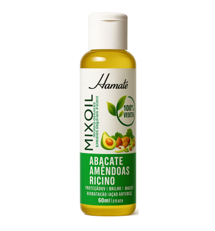 MIX ÓLEOS ABACATE AMENDOAS RICINO 60ML