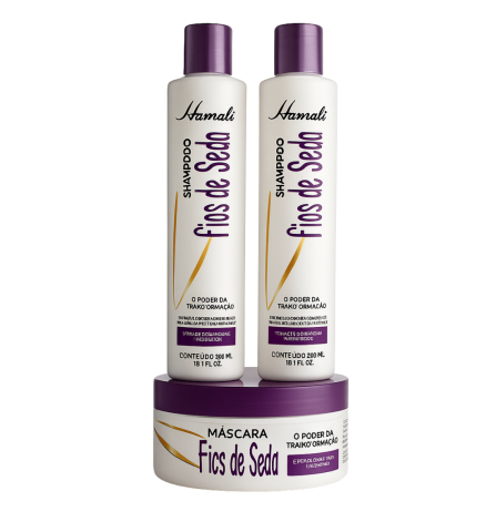 KIT FIOS DE SEDA HOME CARE 300ML