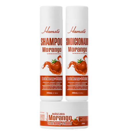 KIT MANUTENÇÃO MORANGO 300ML