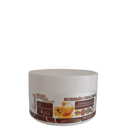 MASCARA NUTRIÇÃO BANANA E MEL 300 ML