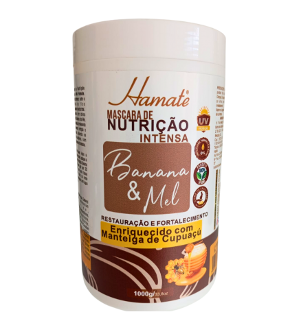 MASCARA DE NUTRIÇÃO BANANA E MEL 1KG