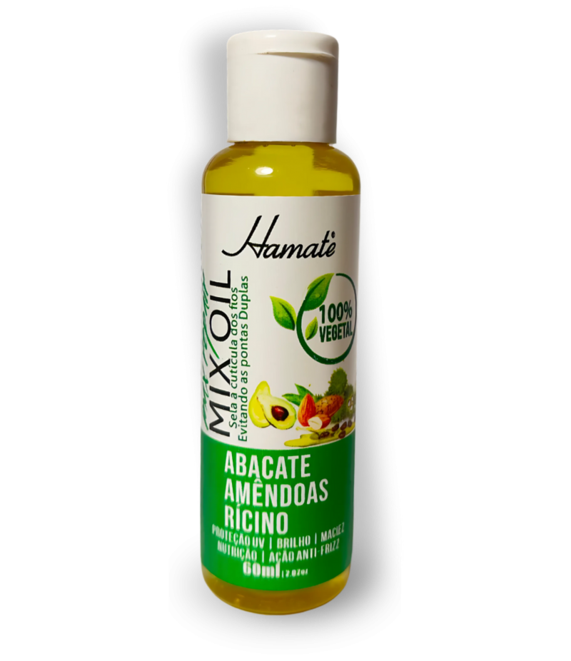 MIX ÓLEOS ABACATE AMENDOAS E RICINO 60ML