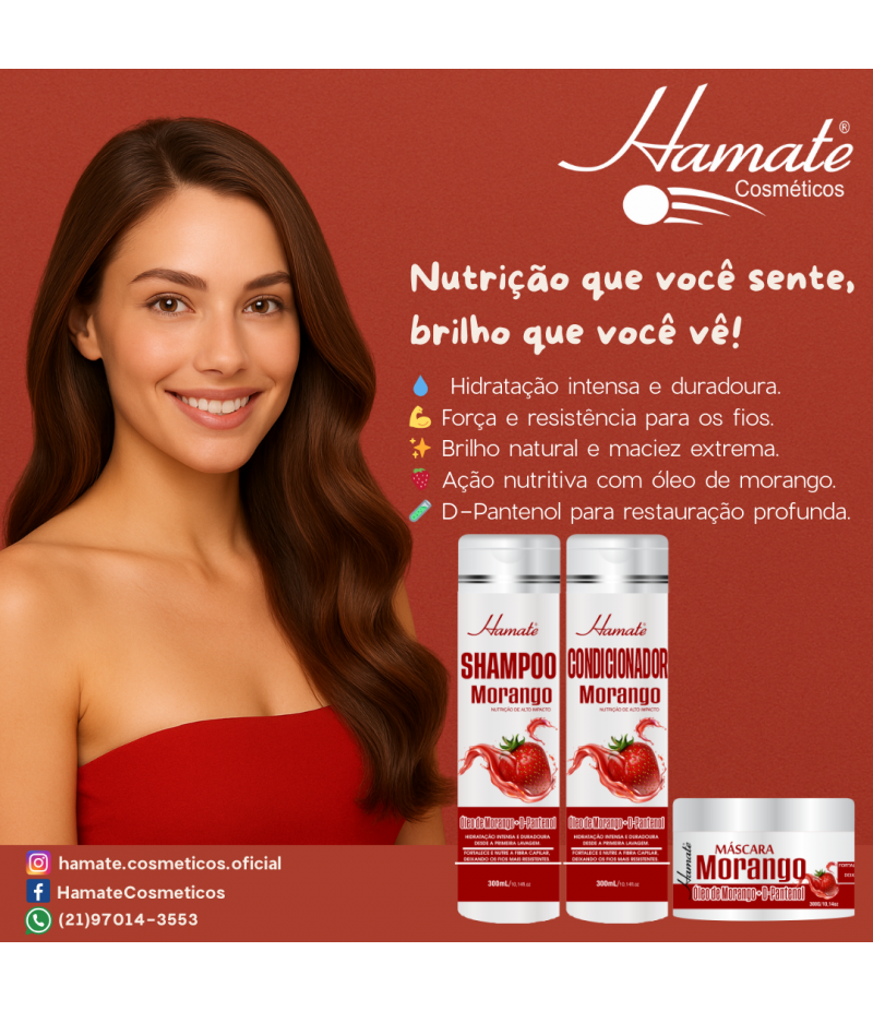 KIT MORANGO 300ML